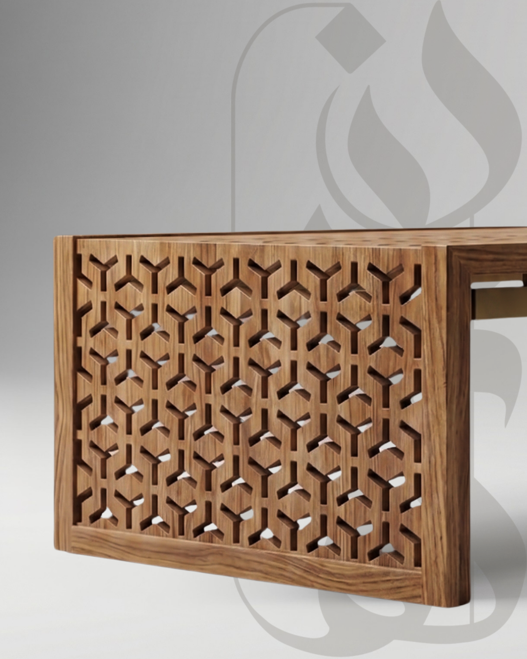 Mashrabiya Wooden Center Table