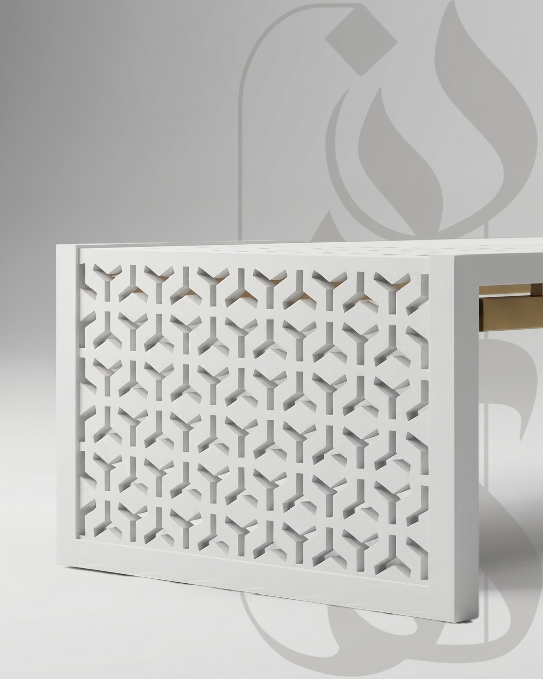 Mashrabiya Wooden Center Table